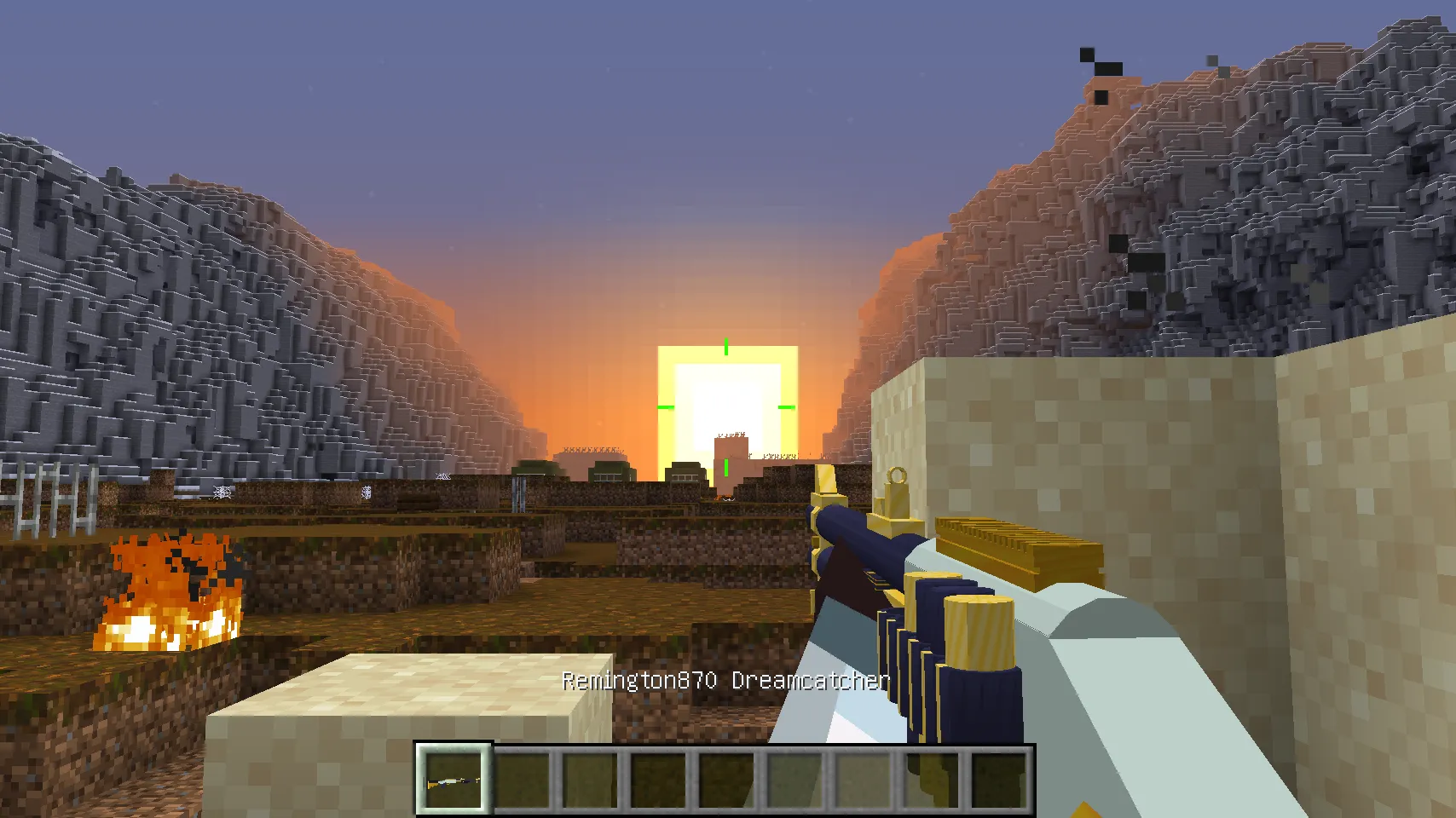 A.V.A - Alliance of Valiant Arms Guns, Моды, Minecraft