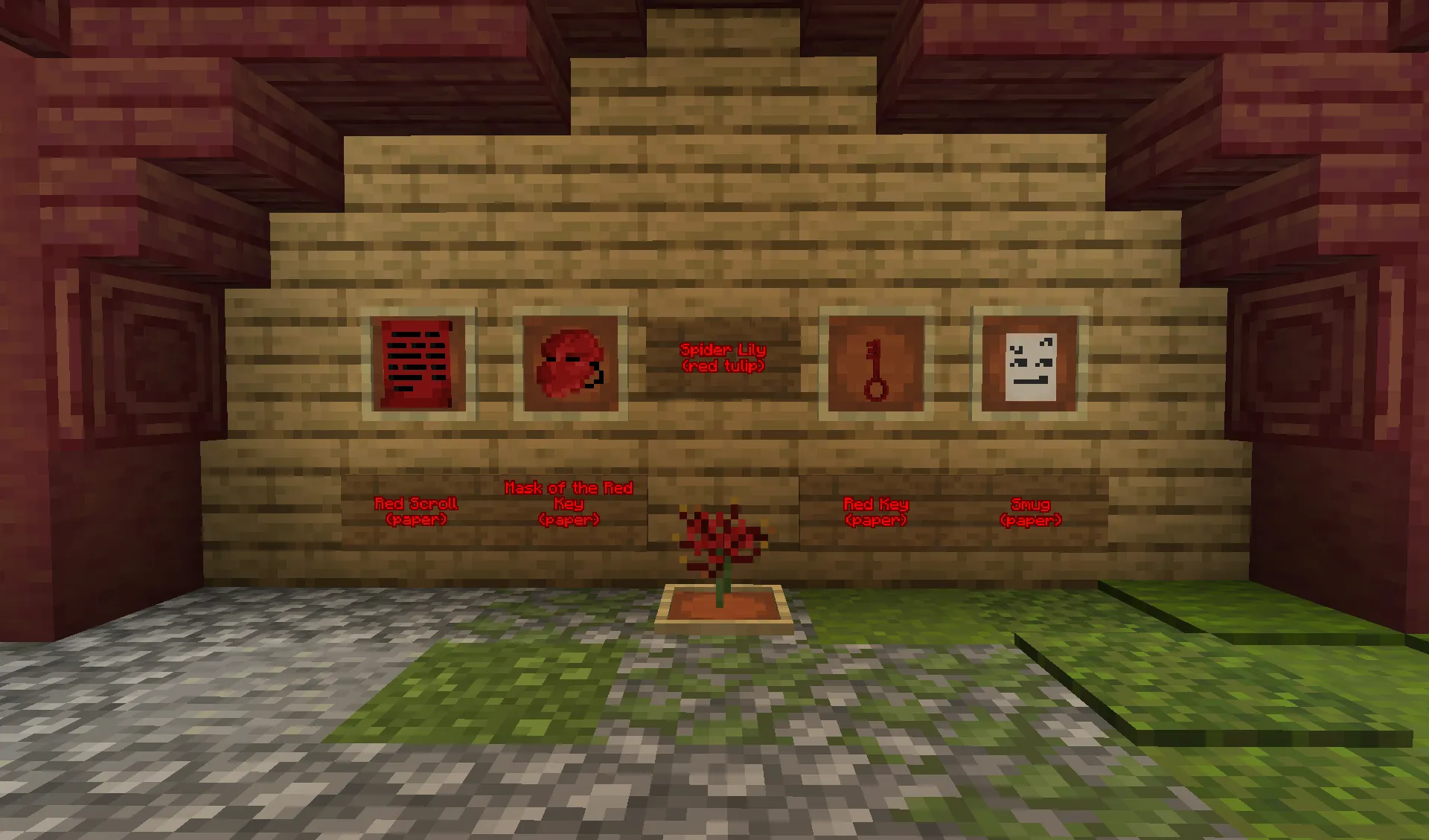 The Red Key — скриншот 2 (Текстуры, Minecraft)