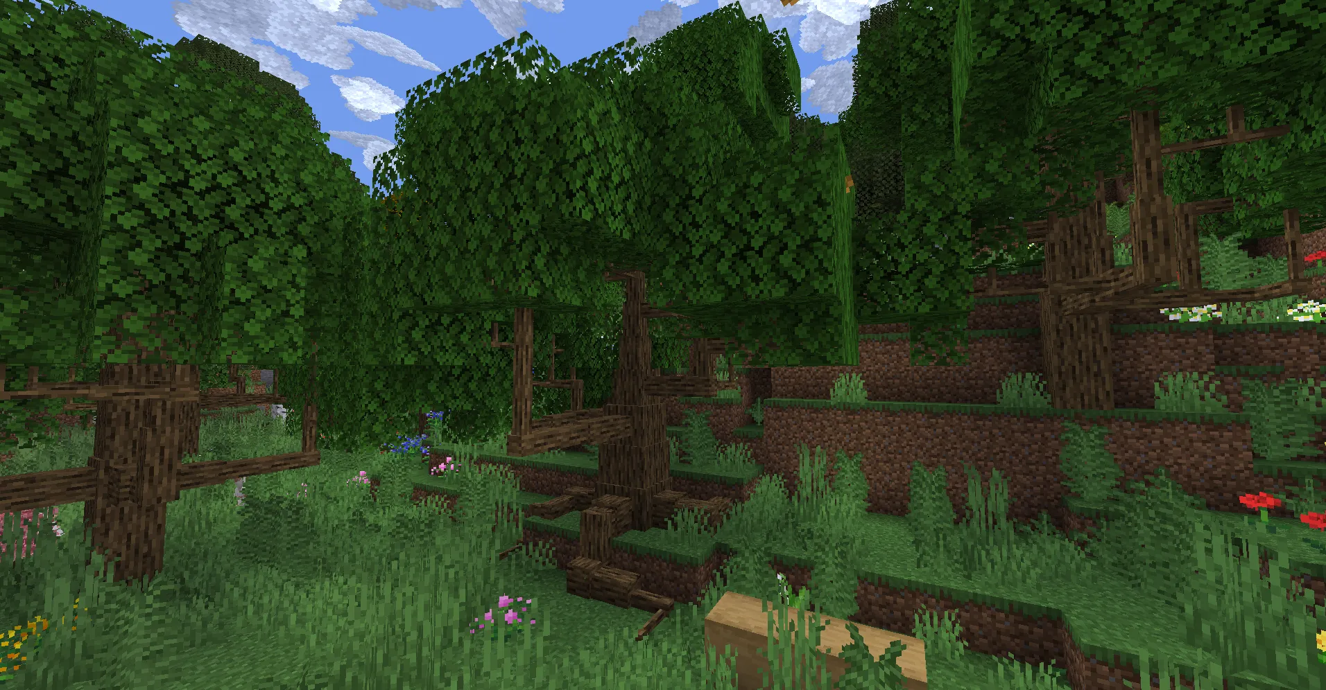 Dynamic Trees - Dense Trees, Моды, Minecraft