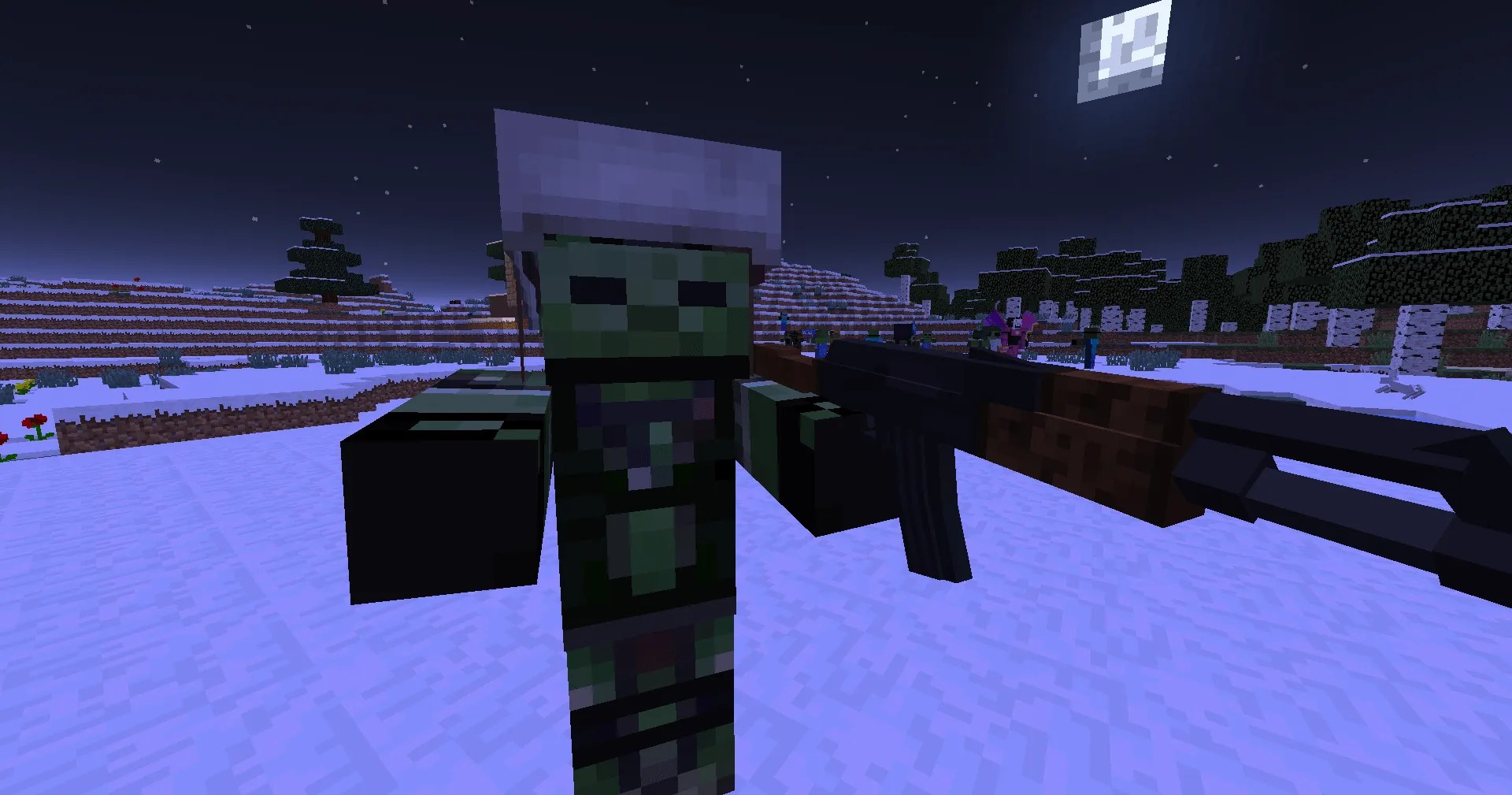 ZOMBIE SIEGE, Моды, Minecraft