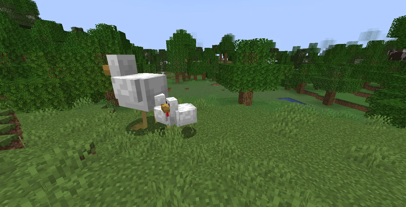 Random Entity Sizes — скриншот 1 (Моды, Minecraft)