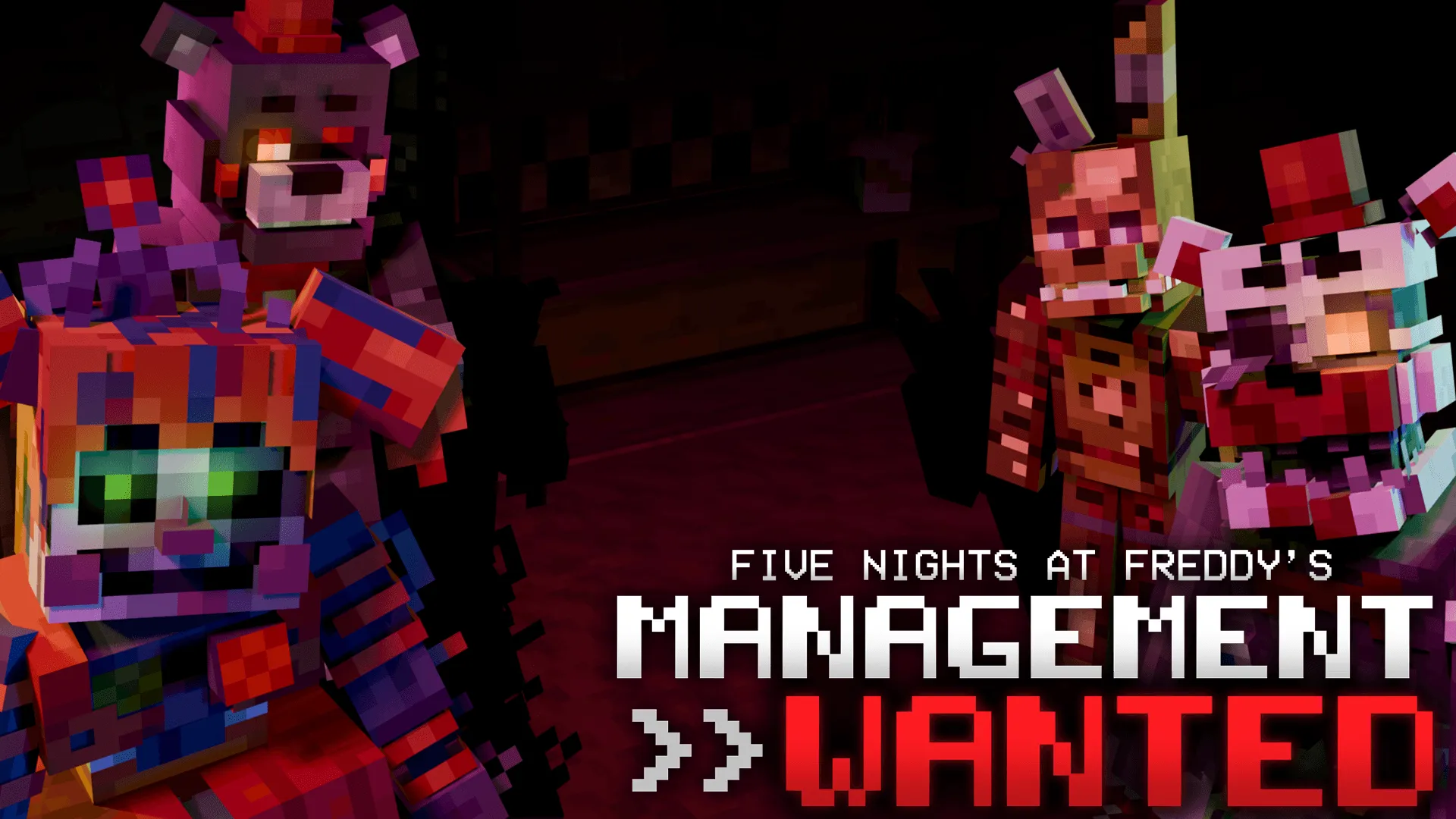 Five Nights at Freddy's: Management Wanted | FNAF MW, Моды, Minecraft