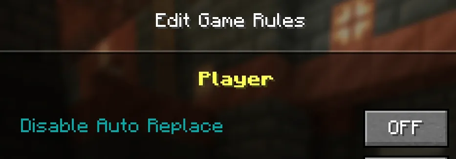 Auto Replace — скриншот 2 (Моды, Minecraft)