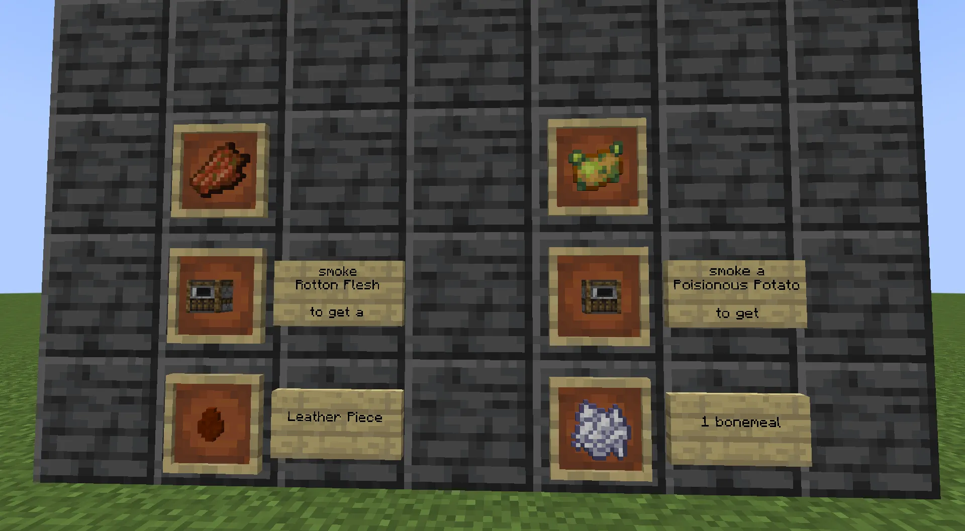More Smelting (Smelt Diamond, Leather and stone items) — скриншот 10 (Моды, Minecraft)