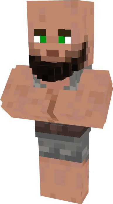 Villager Chad Face — скриншот 2 (Текстуры, Minecraft)
