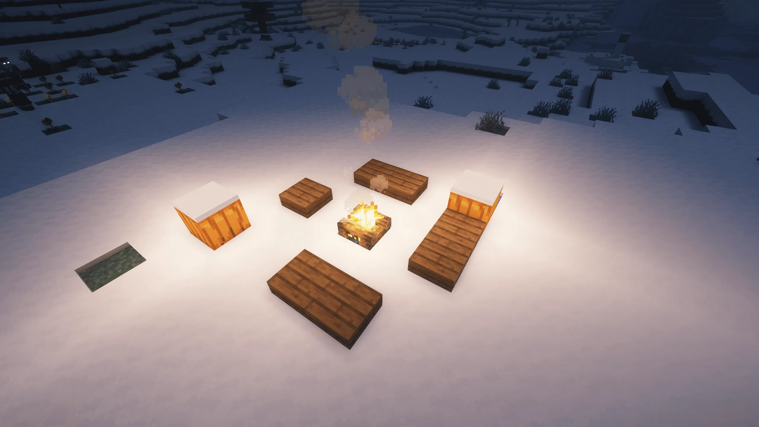 Winter & Structures — скриншот 4 (Моды, Minecraft)