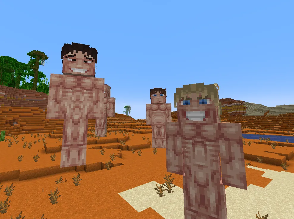 Attack on Titan: Helos, Моды, Minecraft