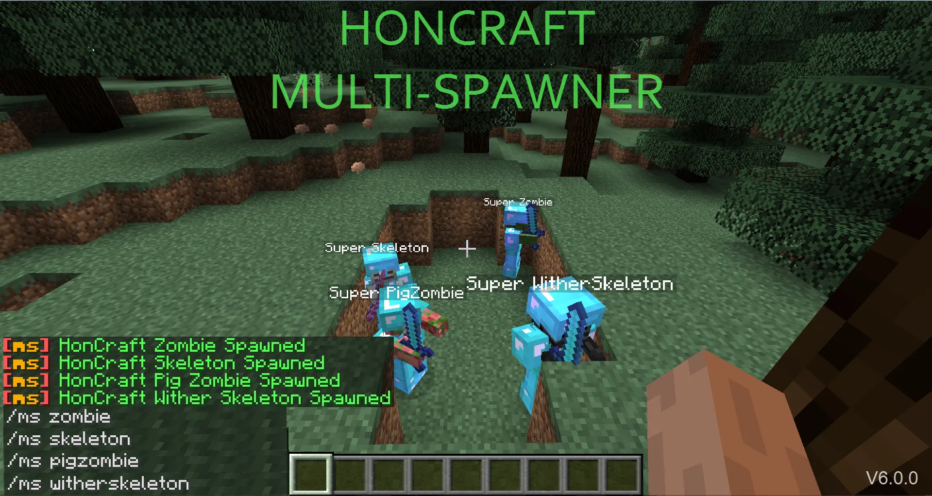 HonCraftMultiSpawner — скриншот 5 (Плагины, Minecraft)