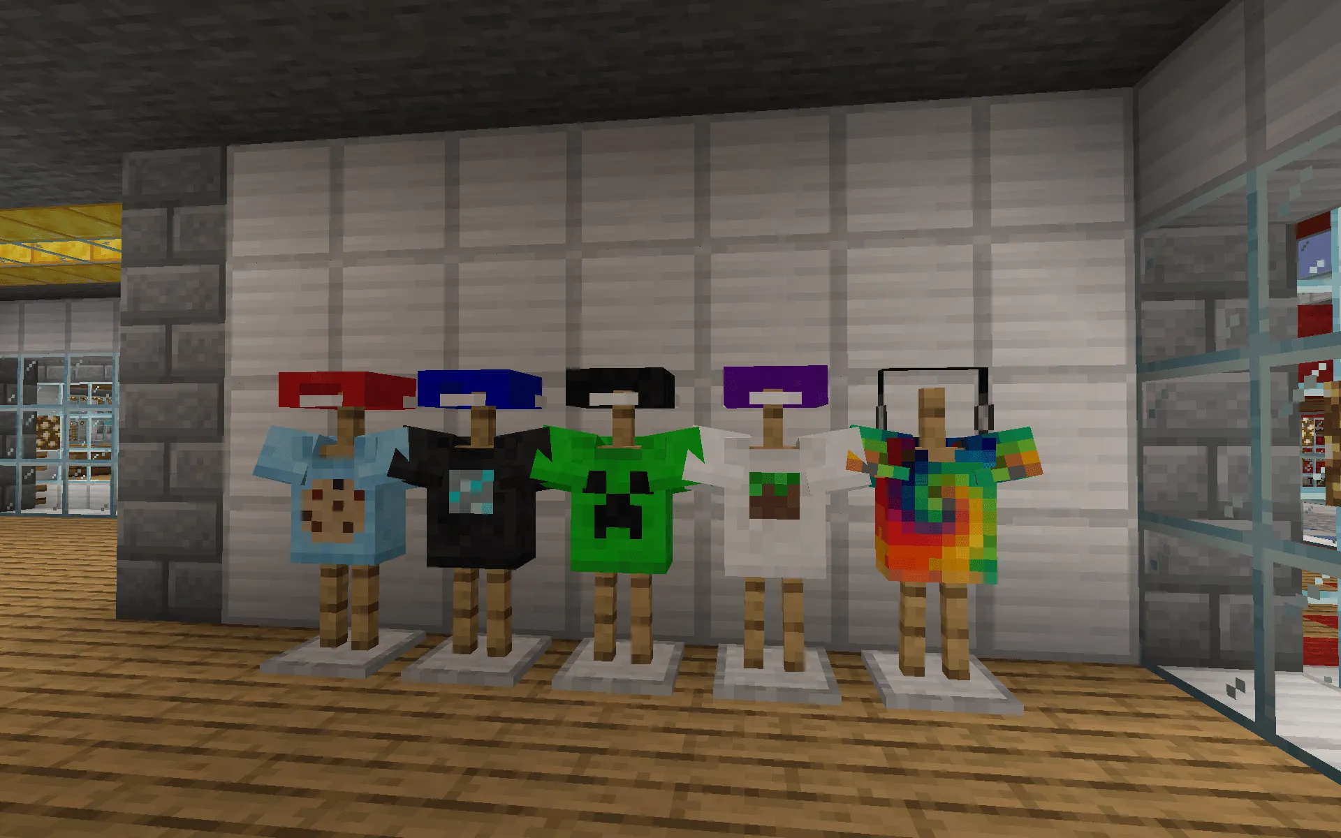 ClothingCraft, Моды, Minecraft