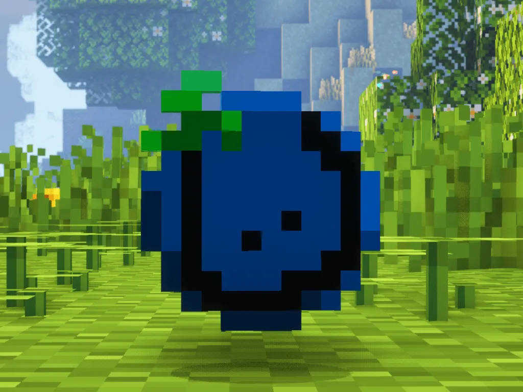 blueberry food — скриншот 2 (Моды, Minecraft)