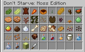 Don't Starve: Moss Edition — скриншот 2 (Моды, Minecraft)