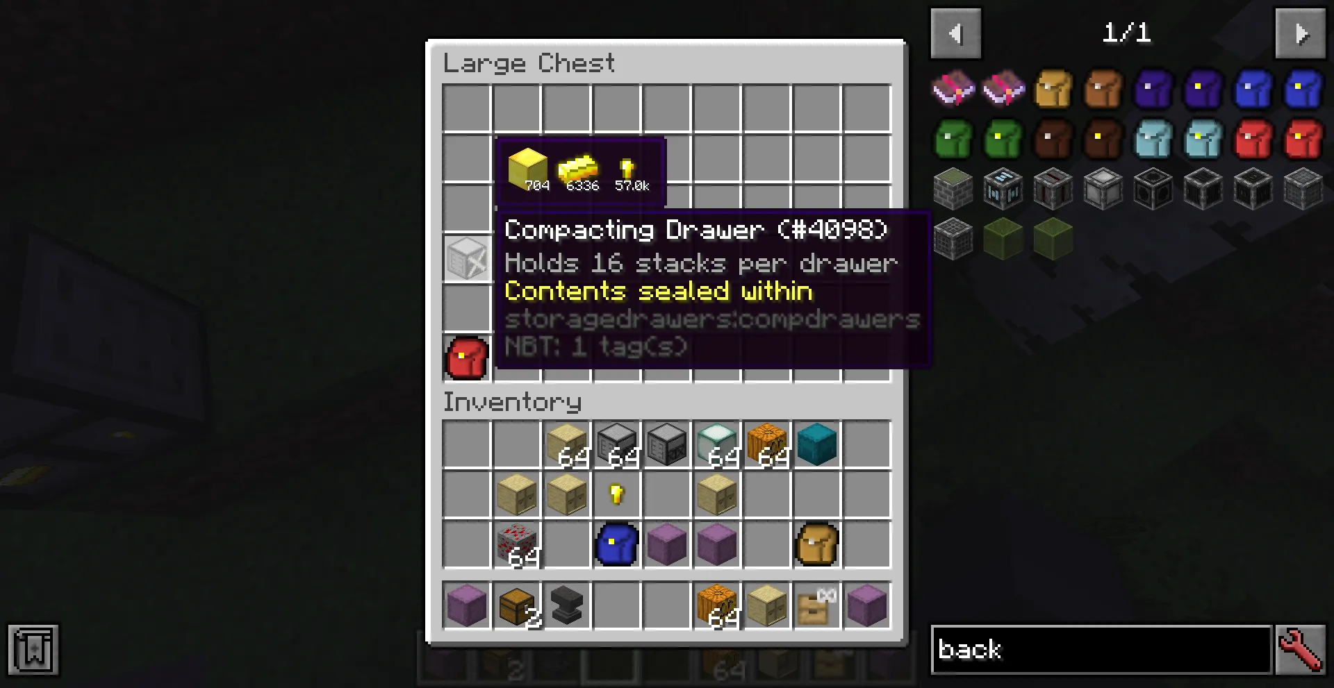 Backpack Display, Моды, Minecraft