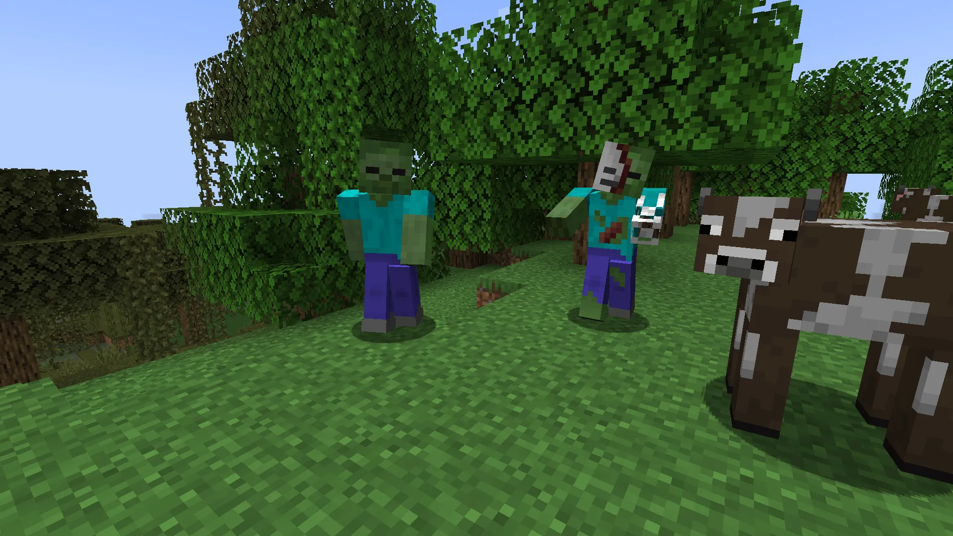 New Zombie Variants by Murslav — скриншот 3 (Моды, Minecraft)
