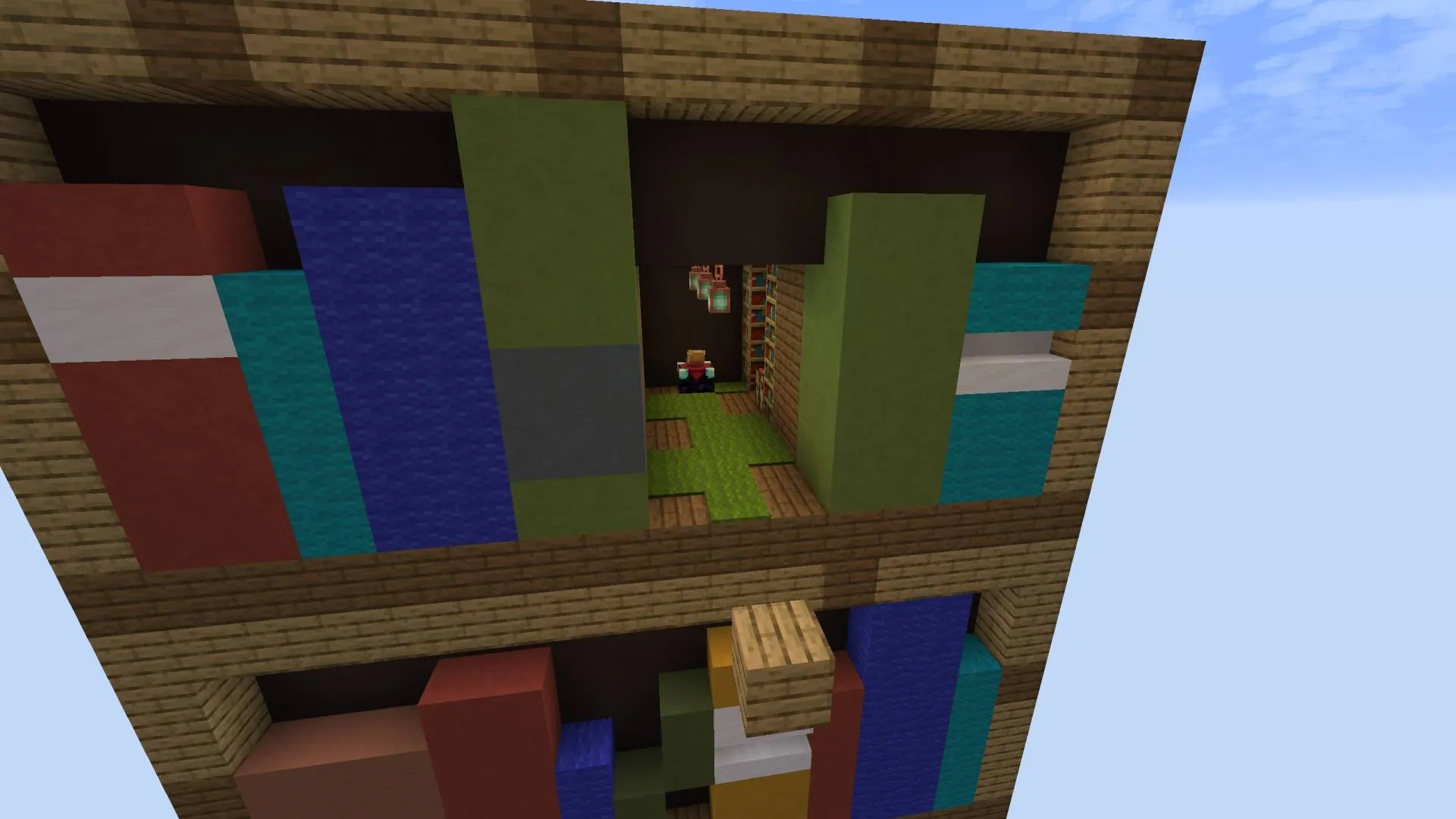 Giant Blocks Parkour, Карты, Minecraft