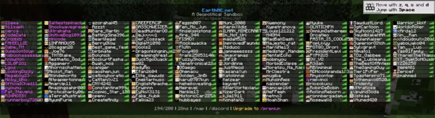 Full TabList — скриншот 1 (Моды, Minecraft)