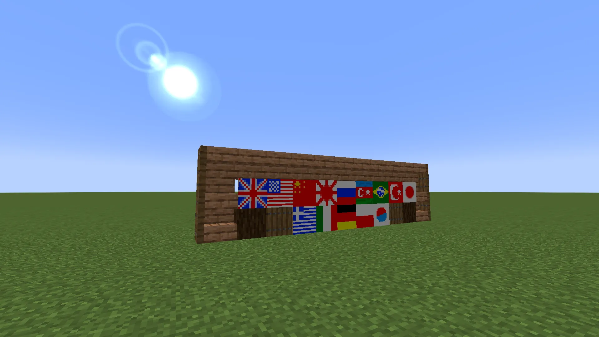 Flag, Моды, Minecraft