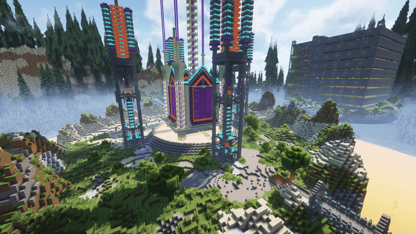Mirror World, Карты, Minecraft
