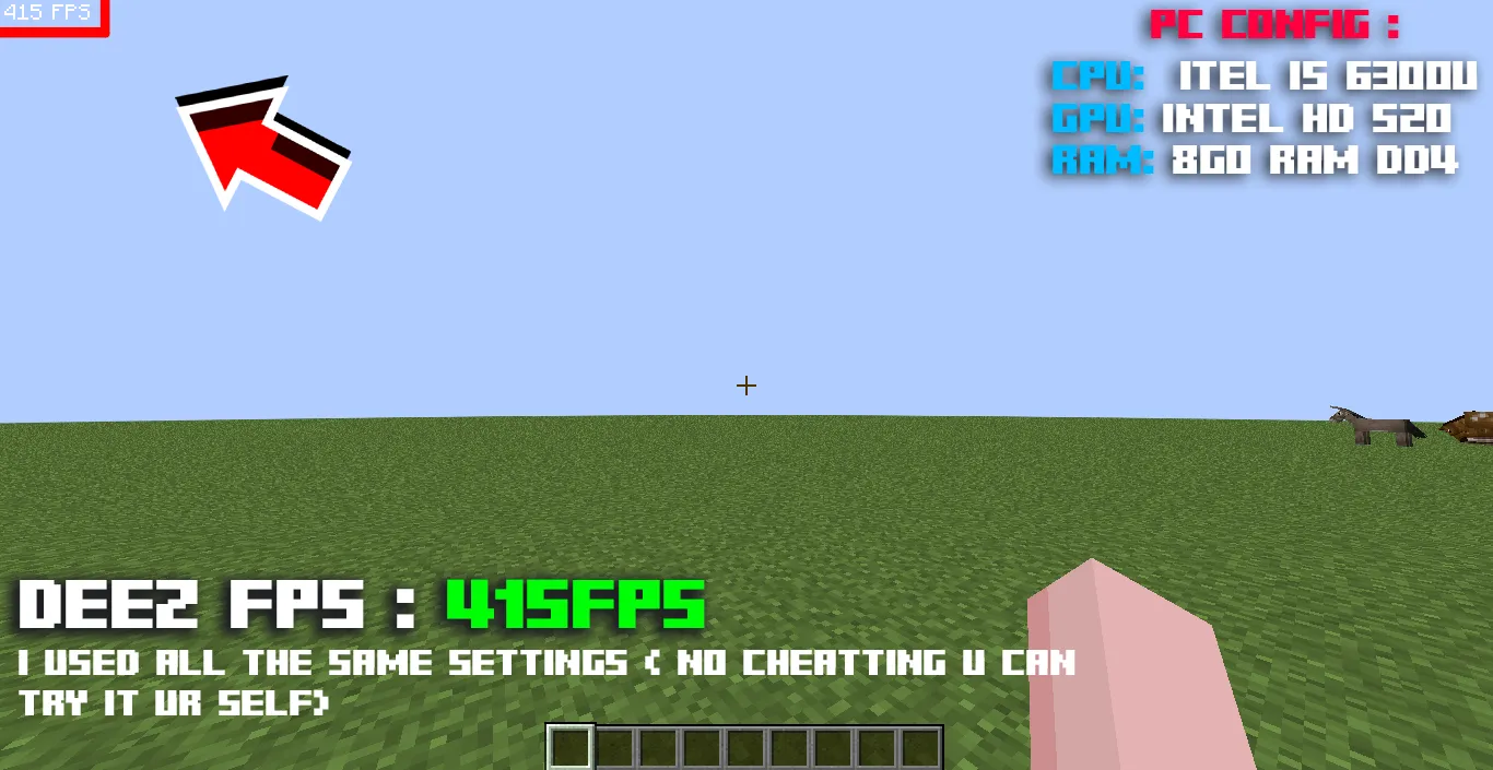 Deez FPS, Модпаки, Minecraft