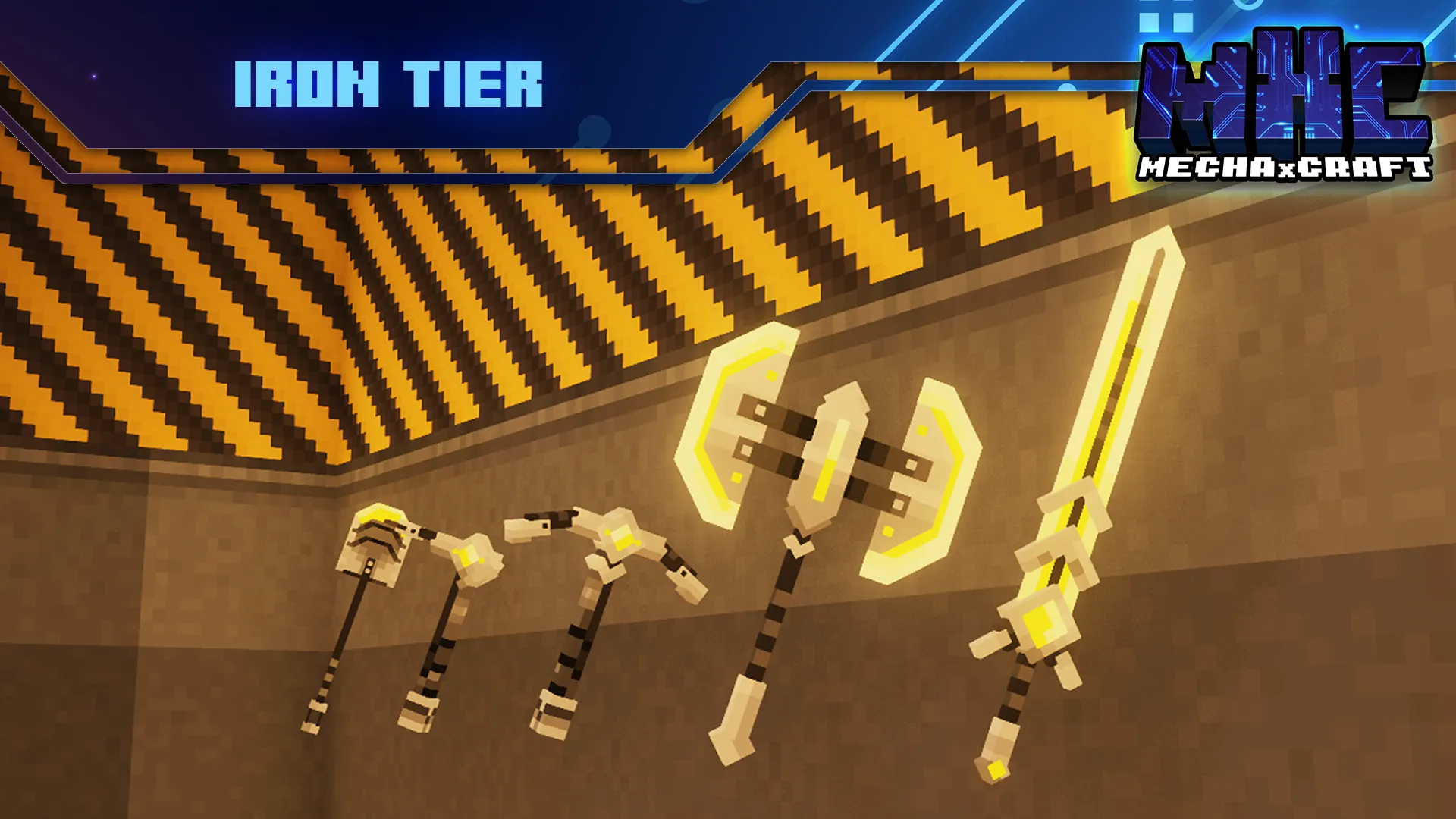 Mecha X Craft Equipments Addon — скриншот 7 (Текстуры, Minecraft)