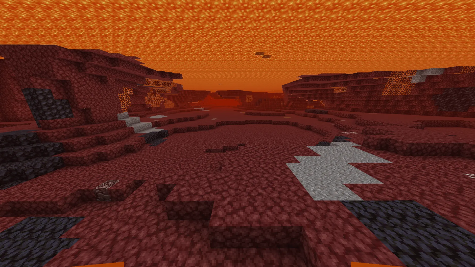 Gravel into Netherrack — скриншот 2 (Текстуры, Minecraft)