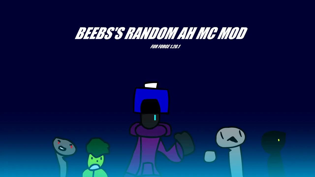 Beebs's Random Ah Creatures — скриншот 7 (Моды, Minecraft)