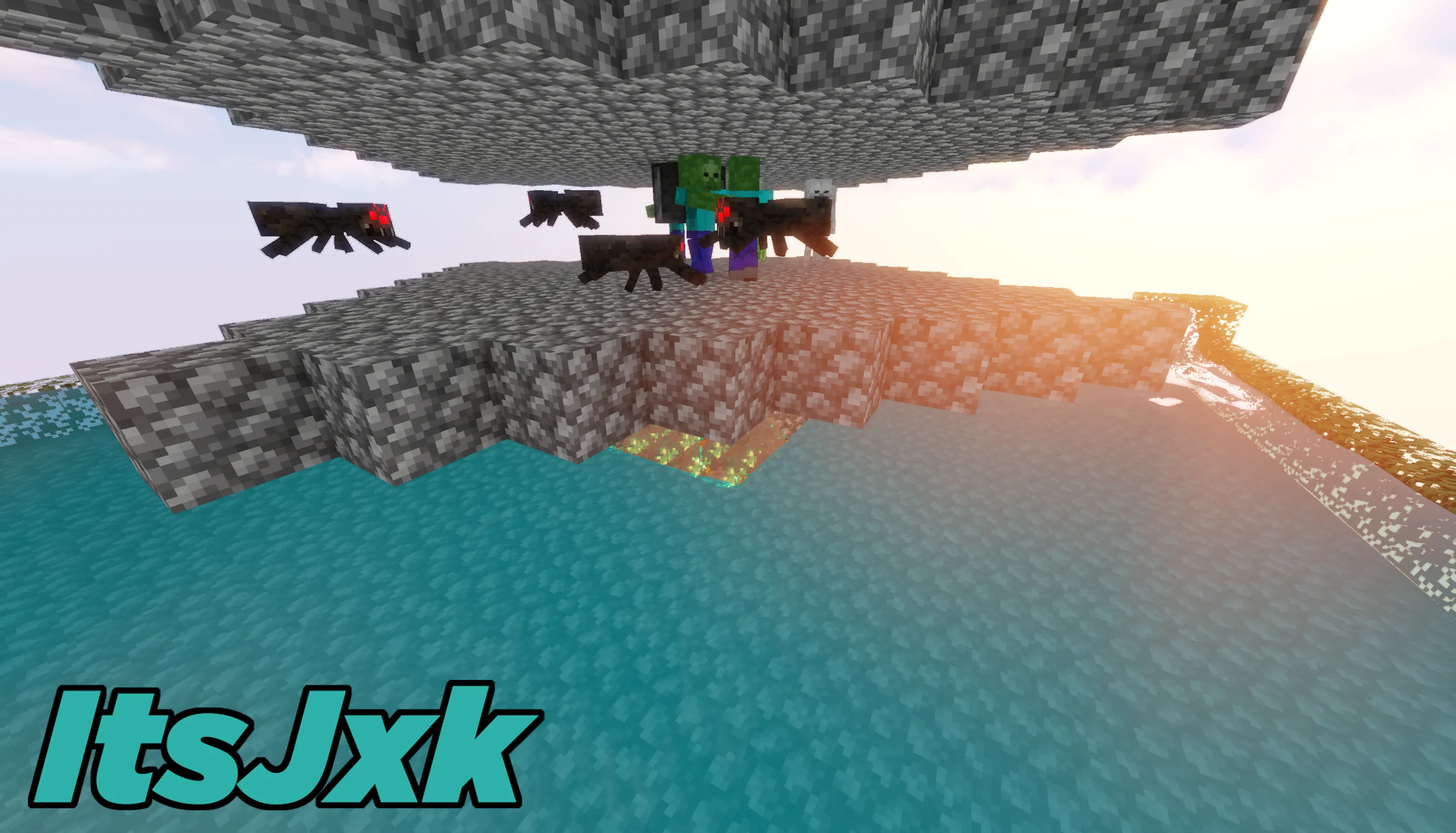 BEST Fully Automatic AFK Mob Farm + Schematic Download (ALL VERSIONS), Карты, Minecraft