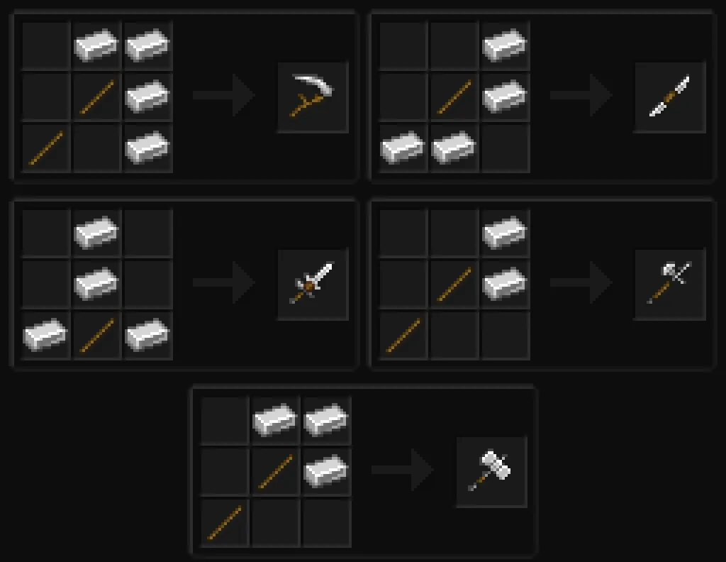 Weaponworks, Моды, Minecraft