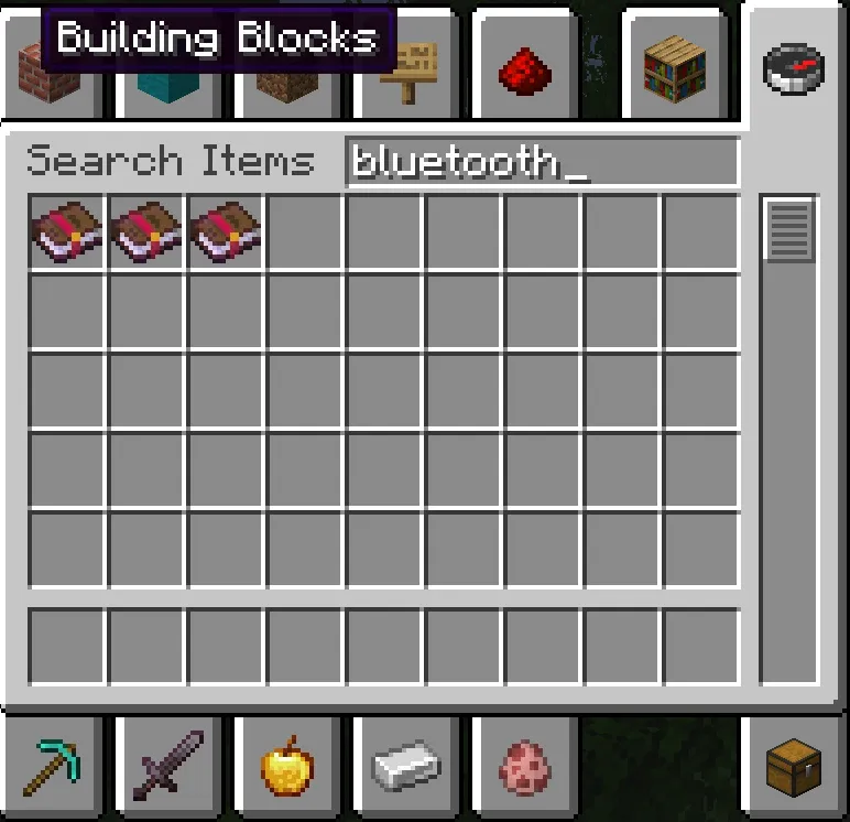 Bluetooth Enchantment — скриншот 1 (Моды, Minecraft)