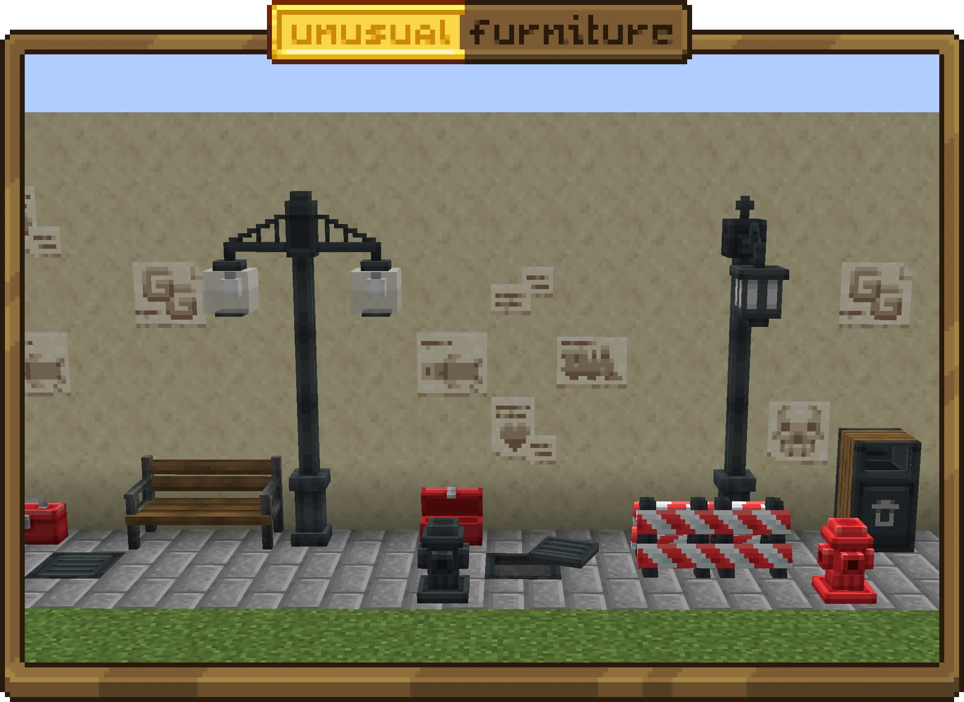 Unusual Furniture, Моды, Minecraft