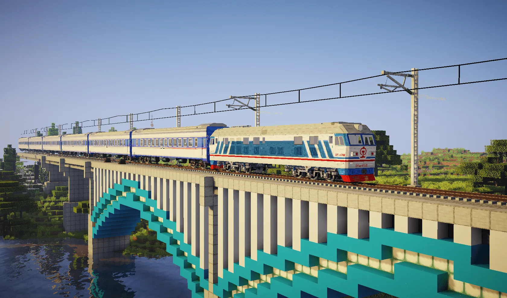 Quality Railway, Моды, Minecraft
