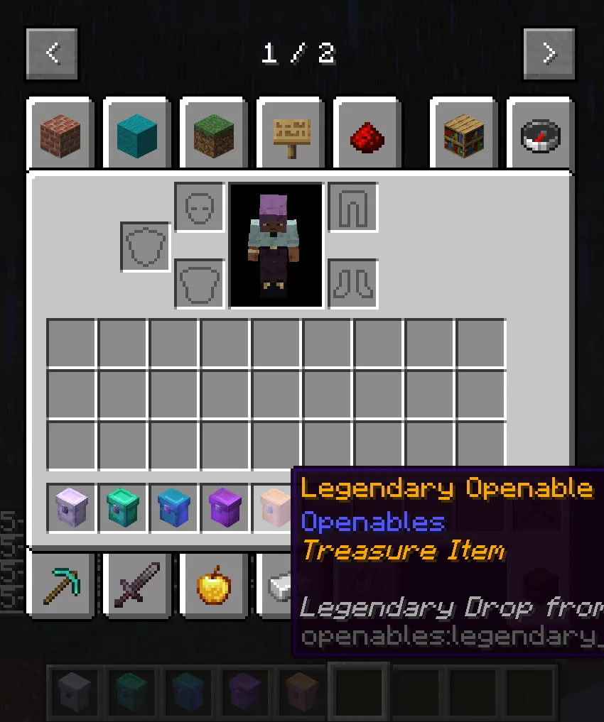 Openables, Моды, Minecraft