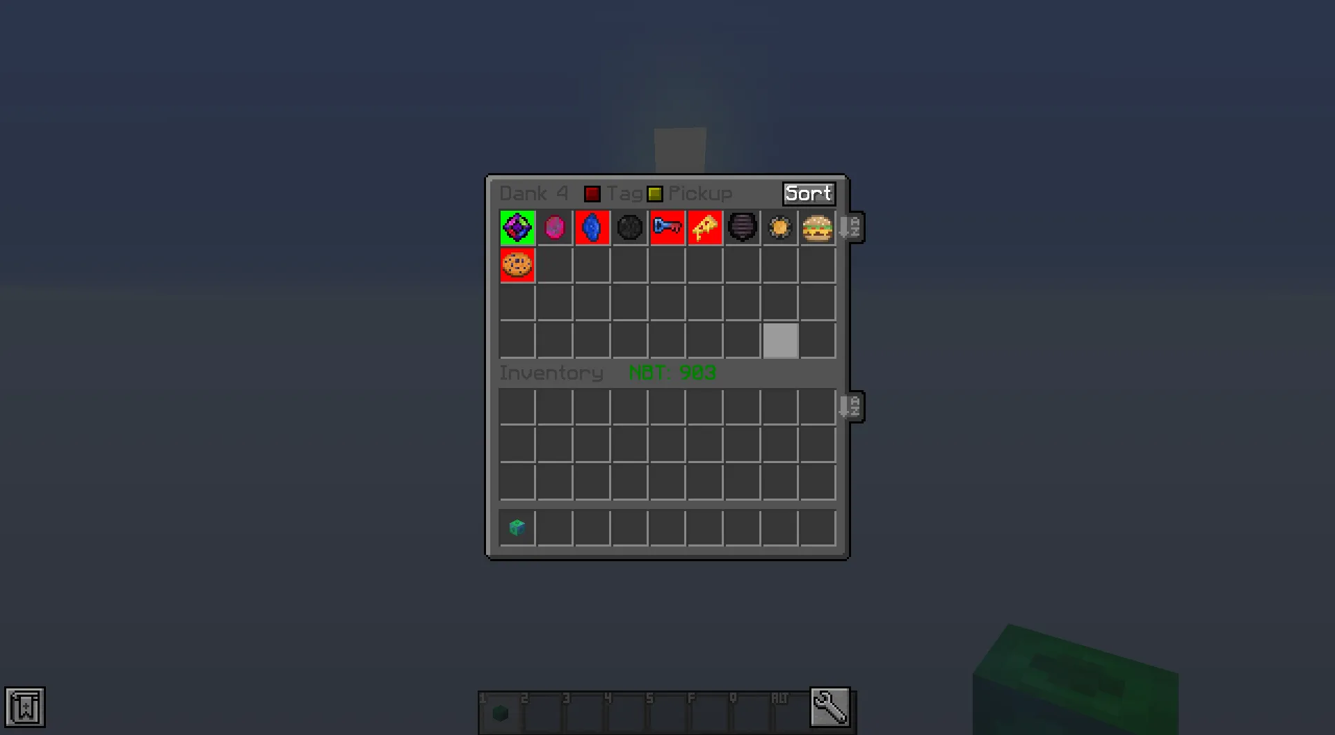 Dark UI [VaultHunters] — скриншот 1 (Текстуры, Minecraft)