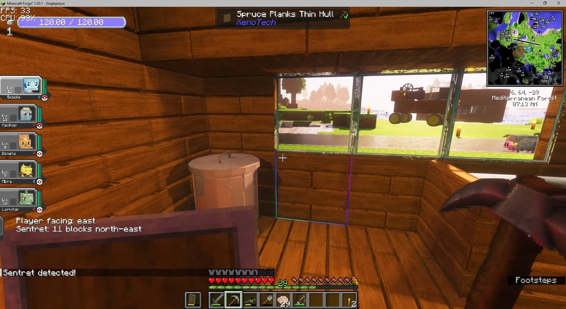 Cobble Spawn Tracker, Моды, Minecraft