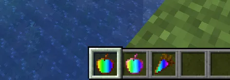 Rainbow golden items — скриншот 1 (Текстуры, Minecraft)