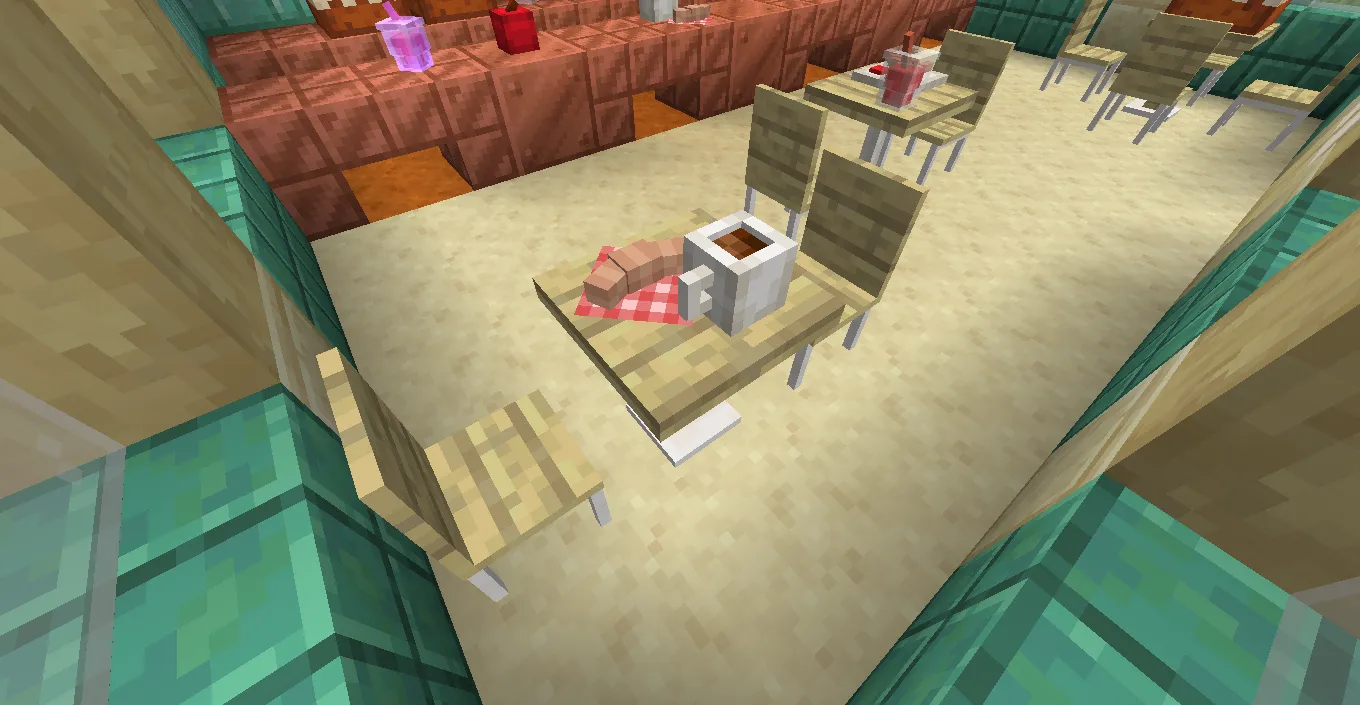 MyewCafé CIT, Текстуры, Minecraft