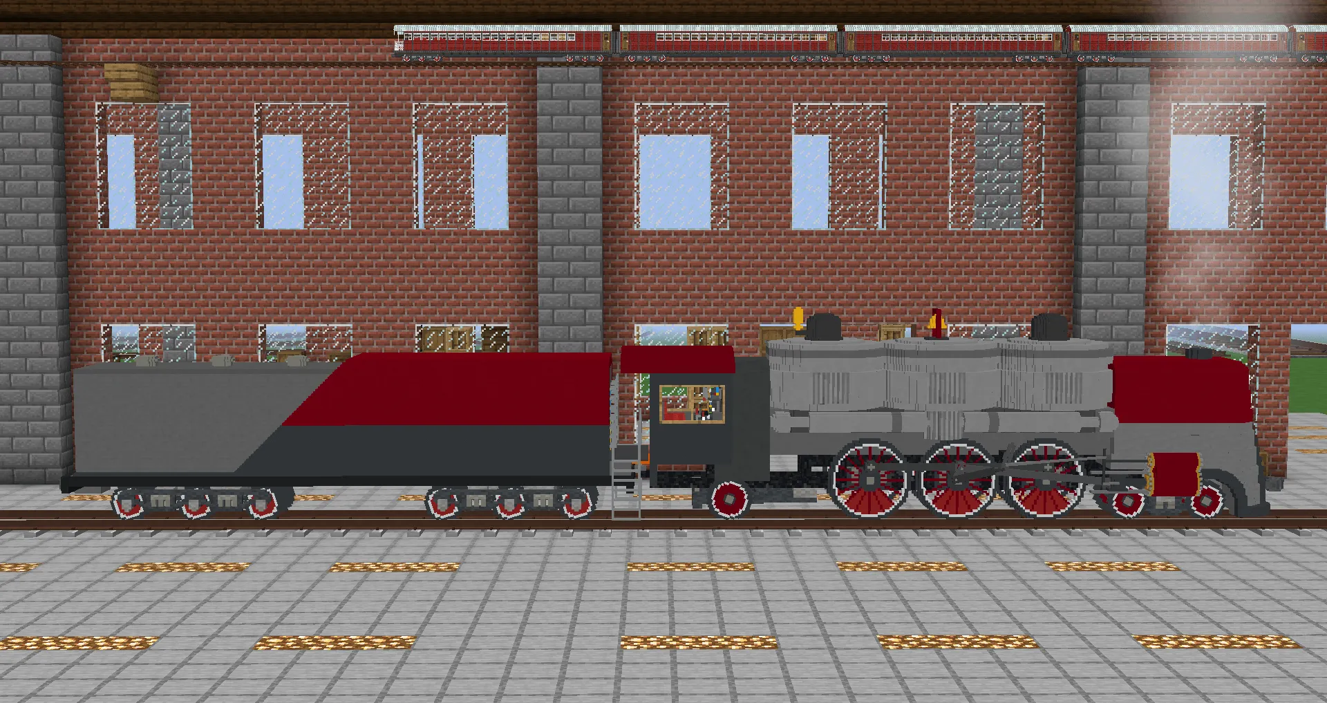 Imperial Railworks - Immersive Railroading — скриншот 42 (Текстуры, Minecraft)