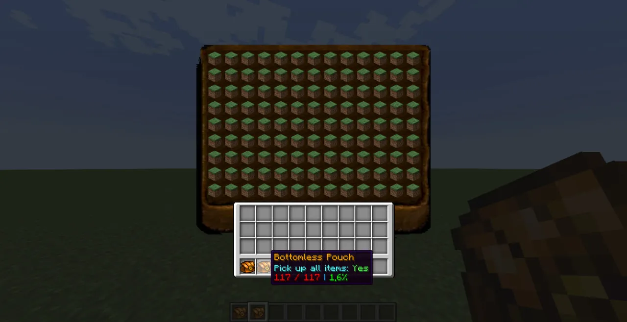 Bottomless Pouch [Enhanced!] — скриншот 3 (Моды, Minecraft)
