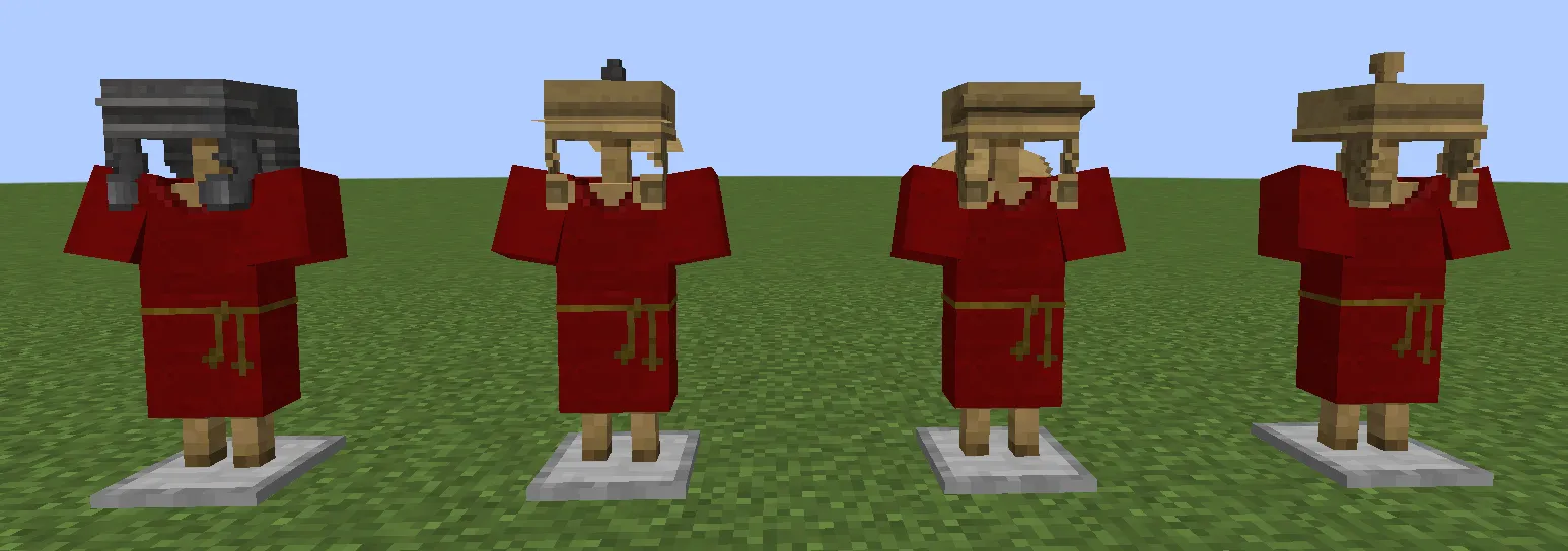 Roman Craft: Armors, Weapons and Shield [Forge and NeoForge], Моды, Minecraft