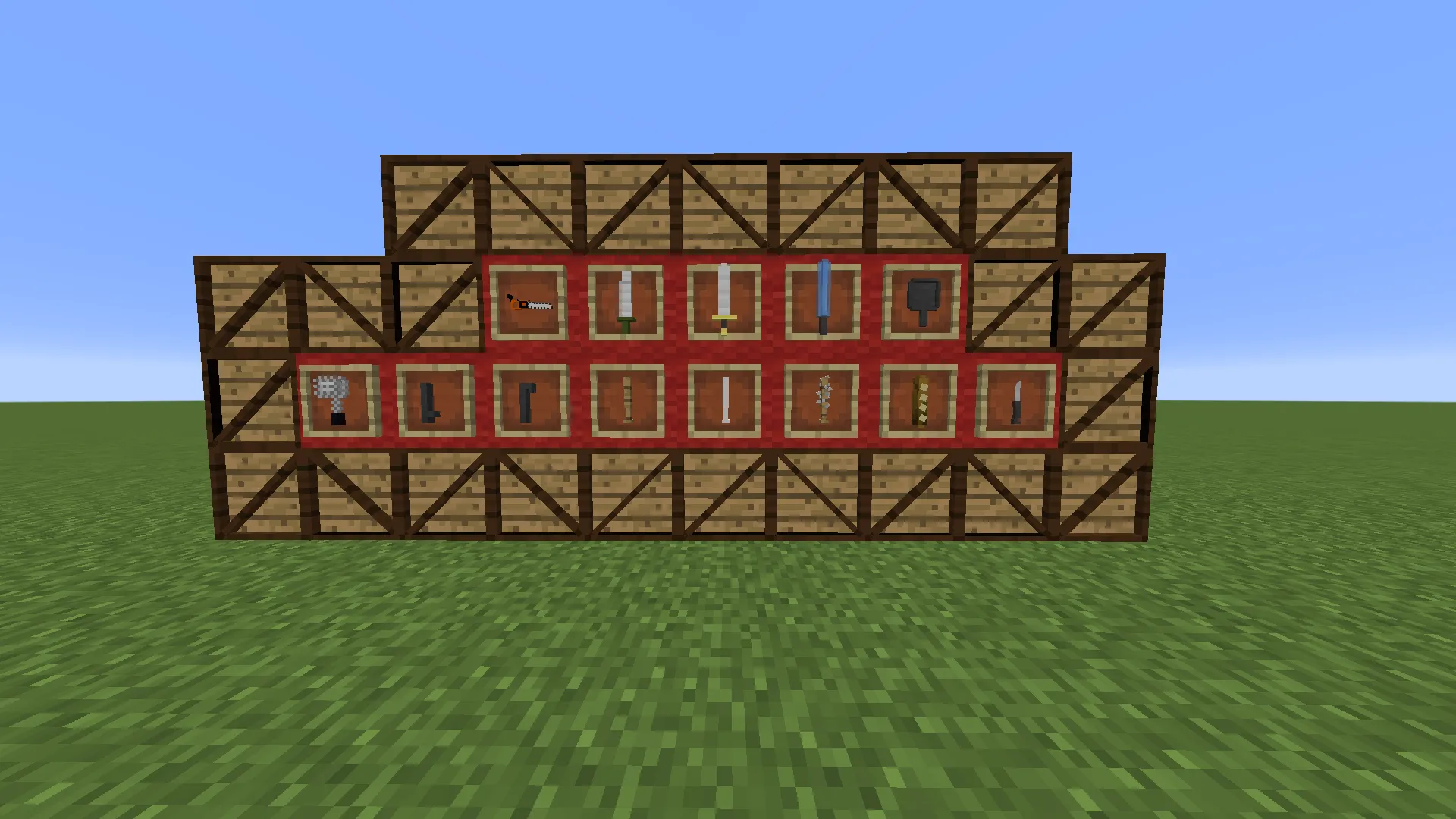 supermj's gun mod, Моды, Minecraft