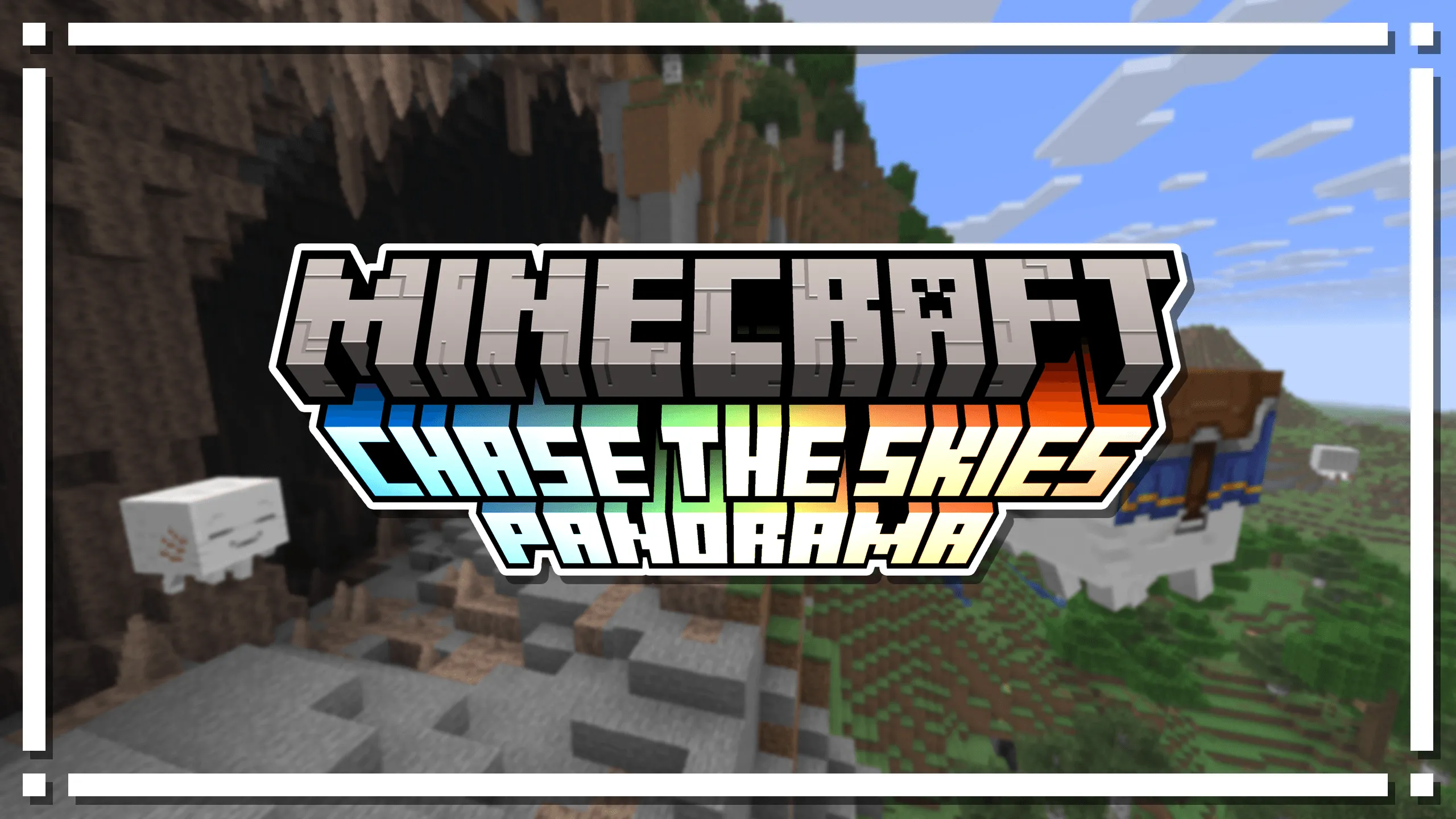 Chase the Skies Panorama — скриншот 1 (Карты, Minecraft)