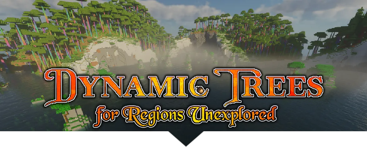 Dynamic Trees - Regions Unexplored, Моды, Minecraft