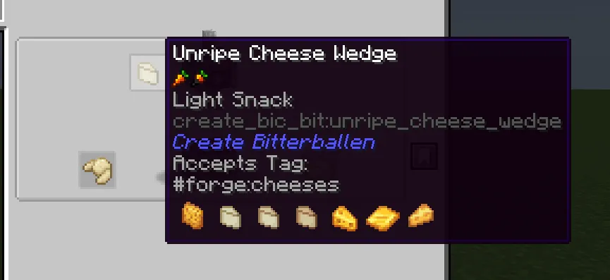 Create Gourmet Cheese Fix, Моды, Minecraft