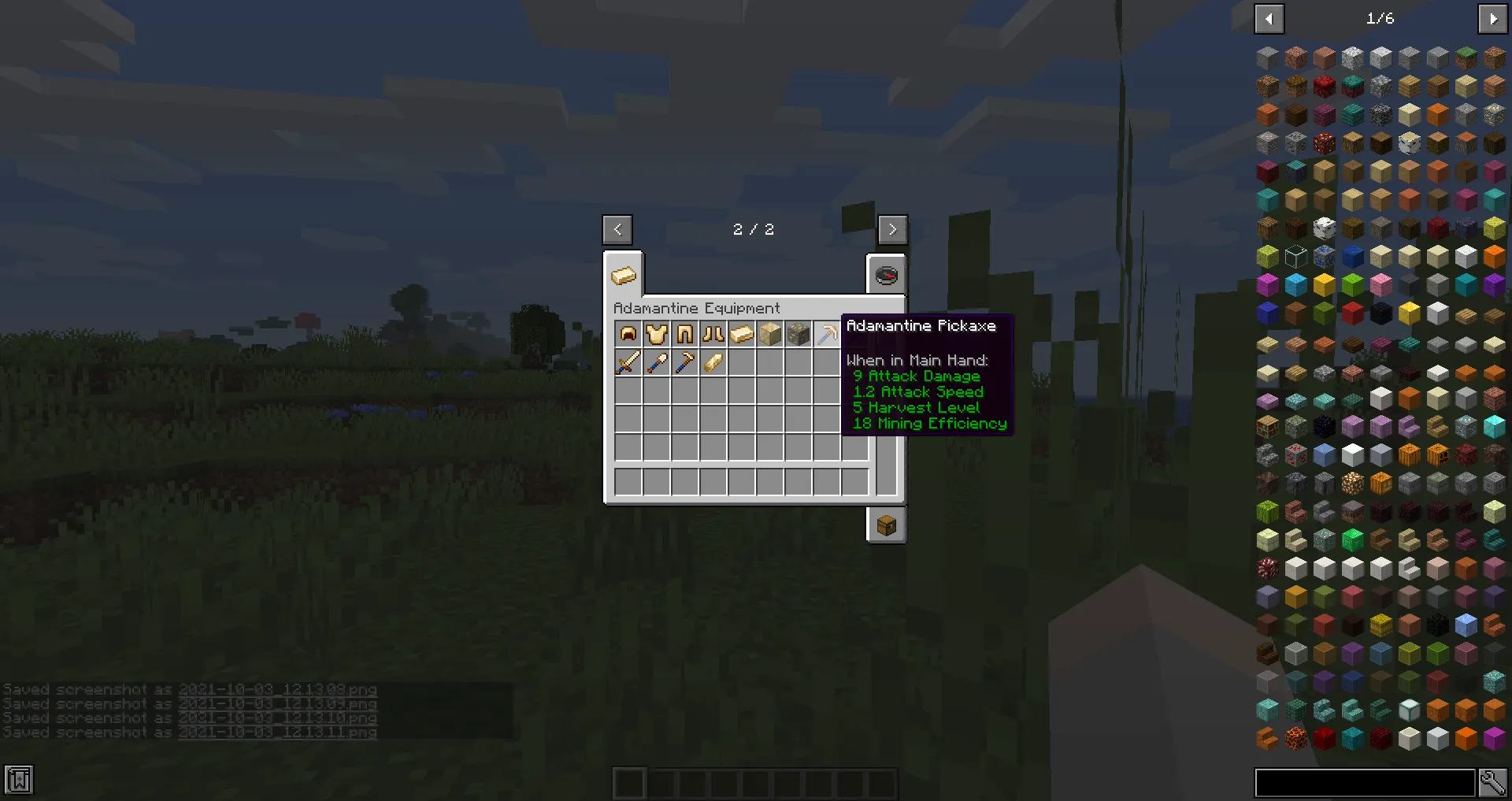 Adamantine Equipment, Моды, Minecraft