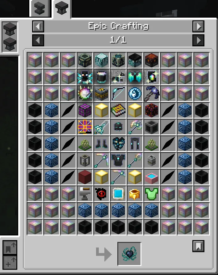 Infinity Legacy, Модпаки, Minecraft