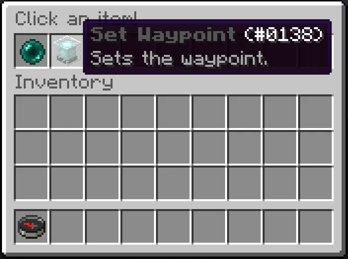 Waypointer — скриншот 1 (Плагины, Minecraft)