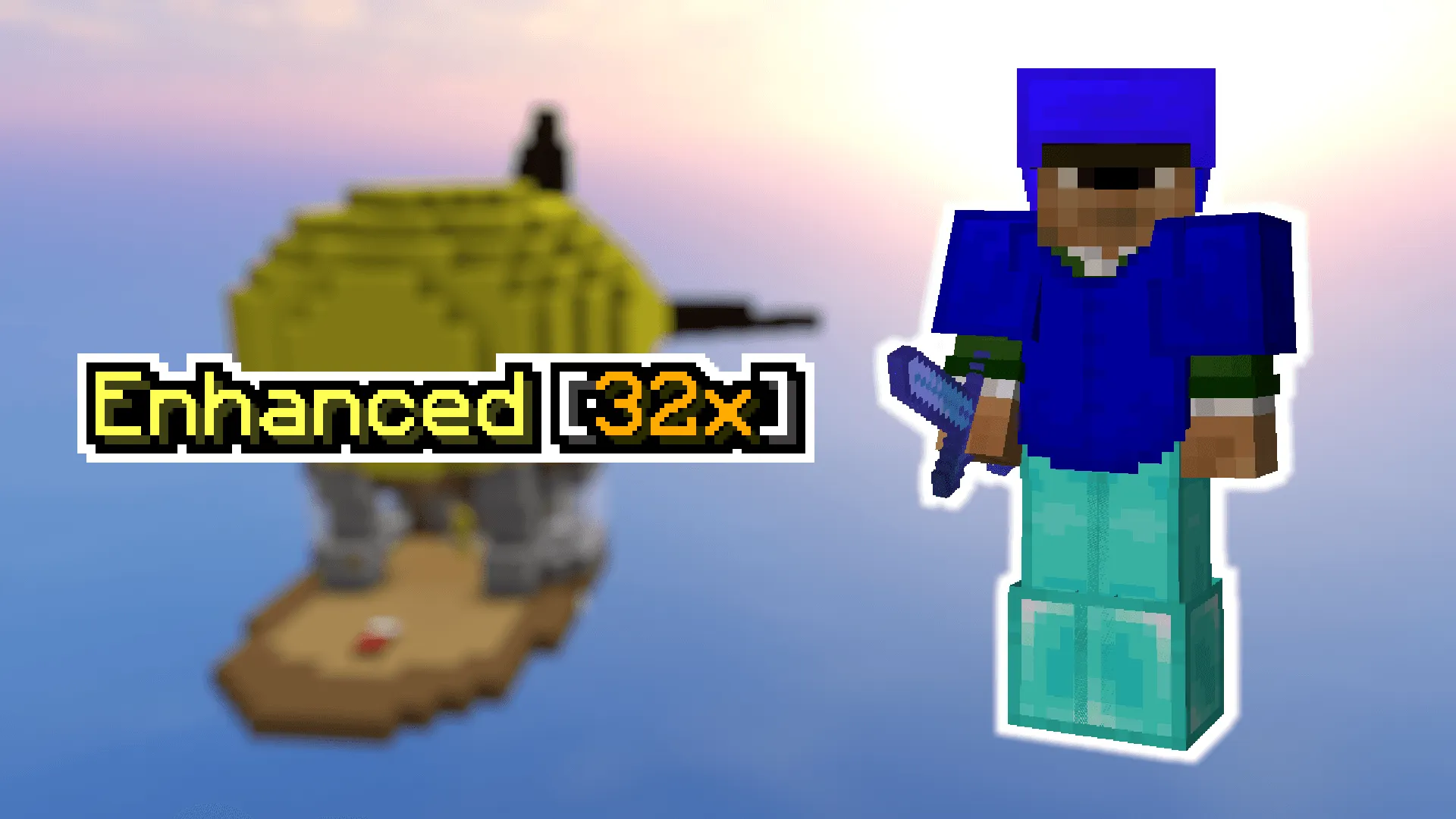 Enhanced [32x] — скриншот 1 (Текстуры, Minecraft)