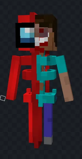 UNDEAD - 3D skeleton player model, Текстуры, Minecraft