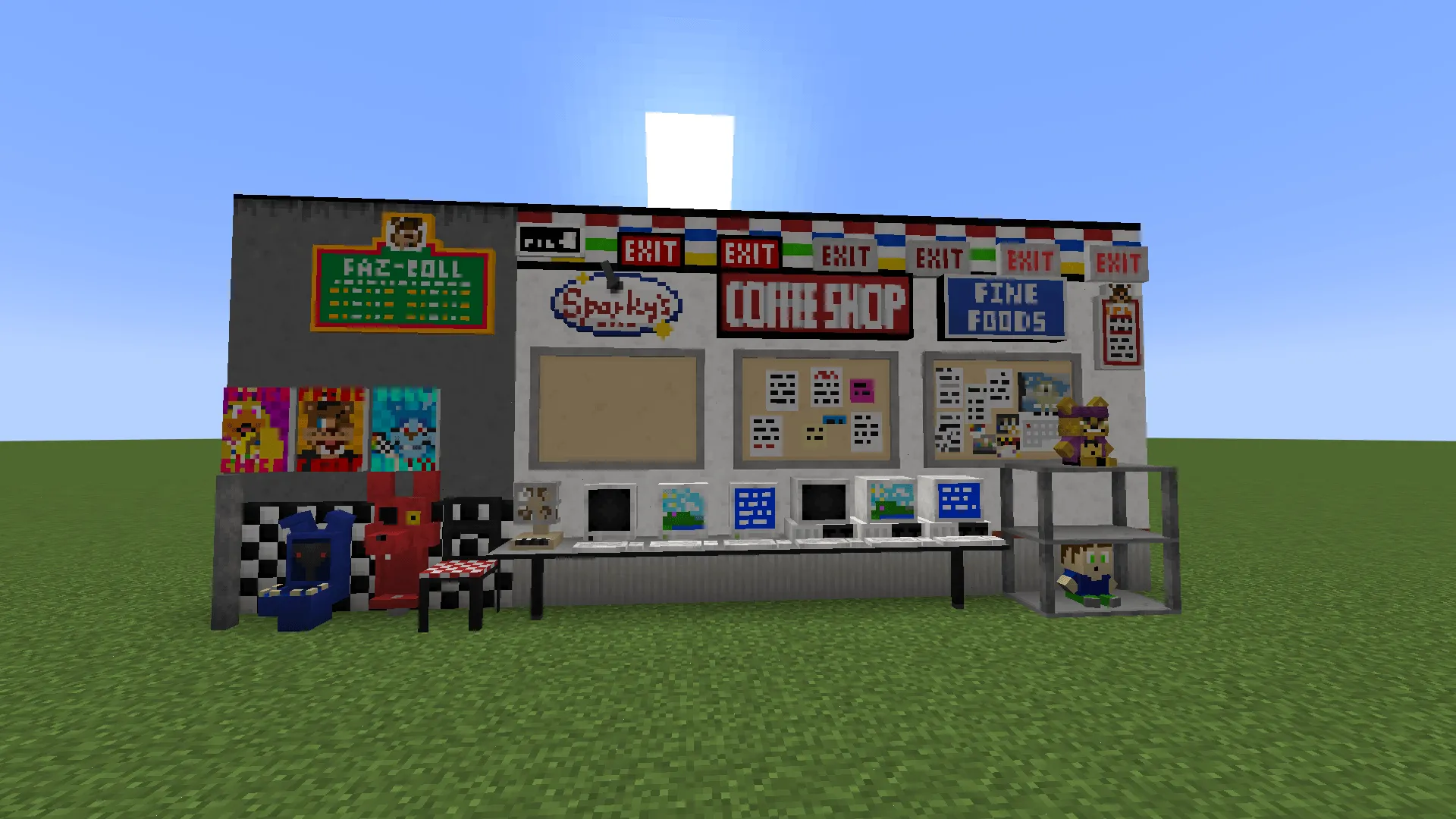 FNaF: The Happiest Day Homicide (THDH), Моды, Minecraft