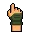 Cursor Green mittens — скриншот 10 (Текстуры, Minecraft)