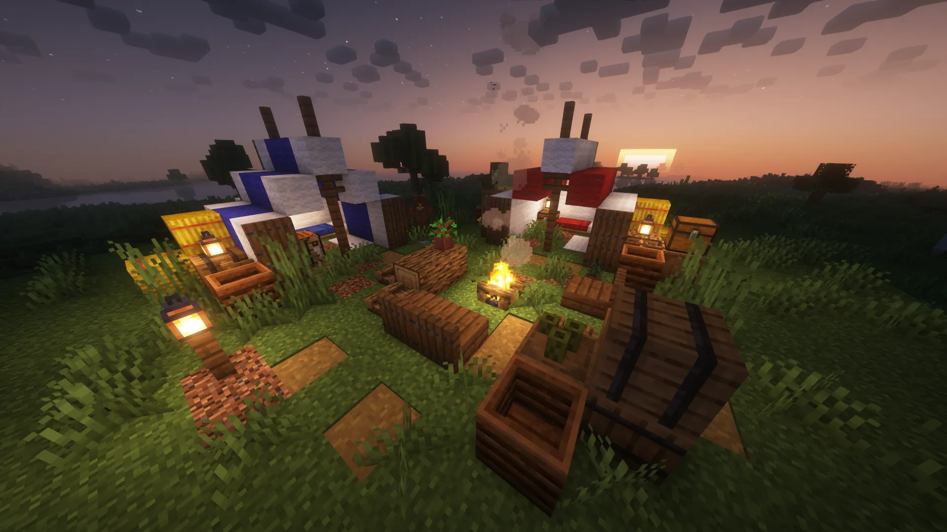 Campsite, Моды, Minecraft
